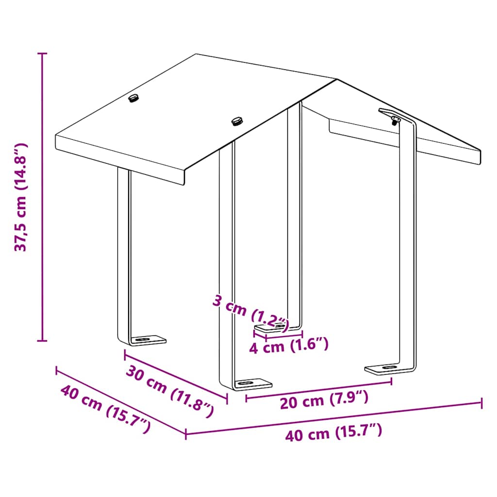 Cappa Camino Argento 40 x 40 x 37.5 cm Acciaio inossidabile - homemem39