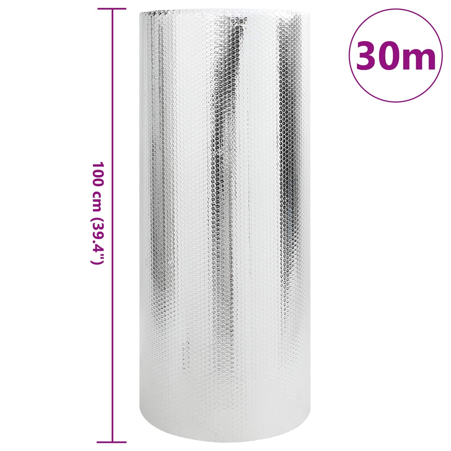 Riflettore di calore per termosifoni Argento 30 x 1 m | homemem39