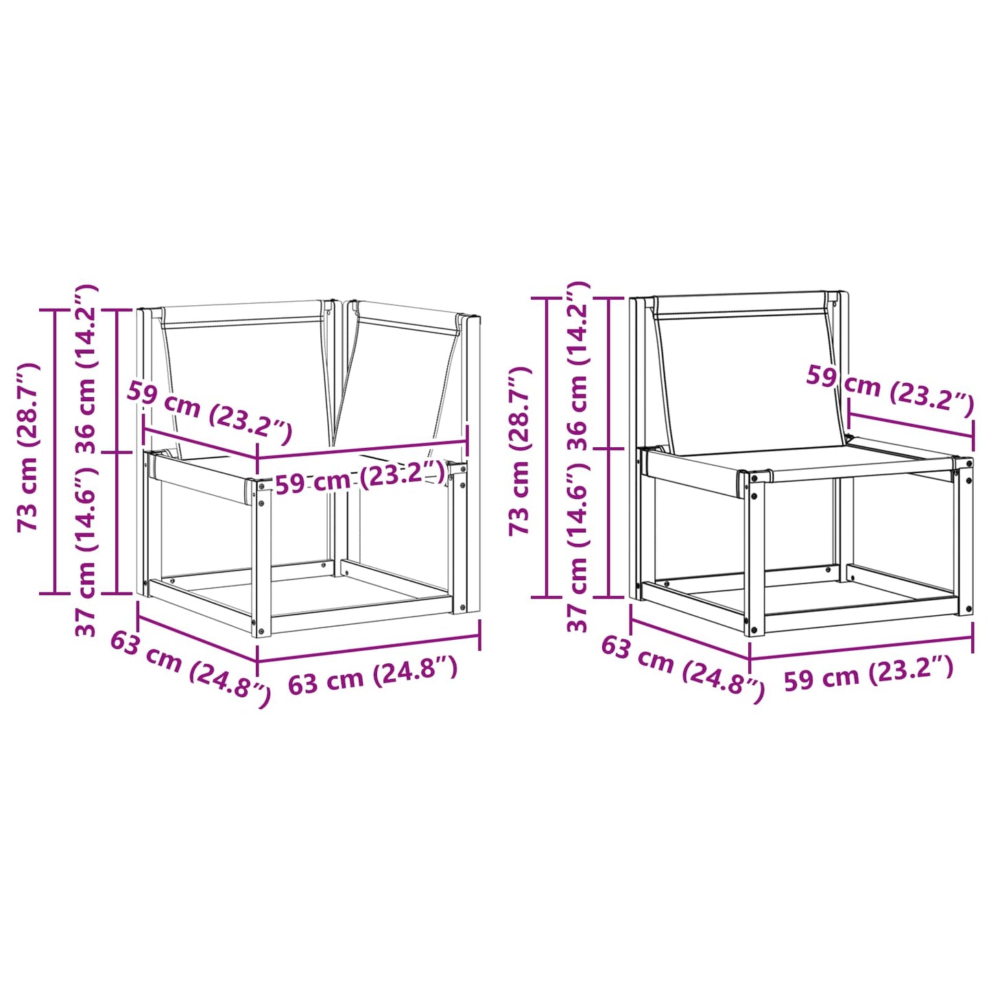 Set di divani da esterno con cuscino 10 pcs Naturale e Crema | homemem39