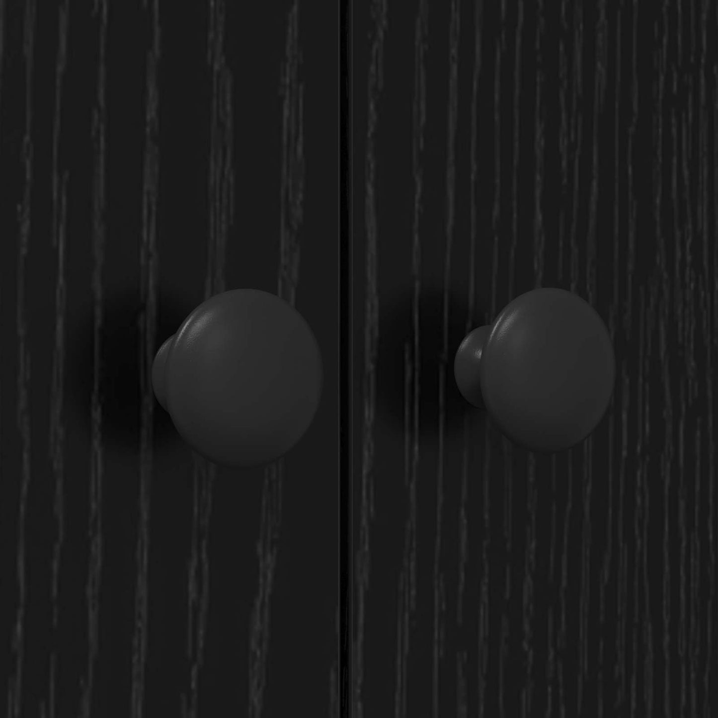 Armadio per Lavatrice Rovere Nero 68 x 48,5 x 194 cm | homemem39