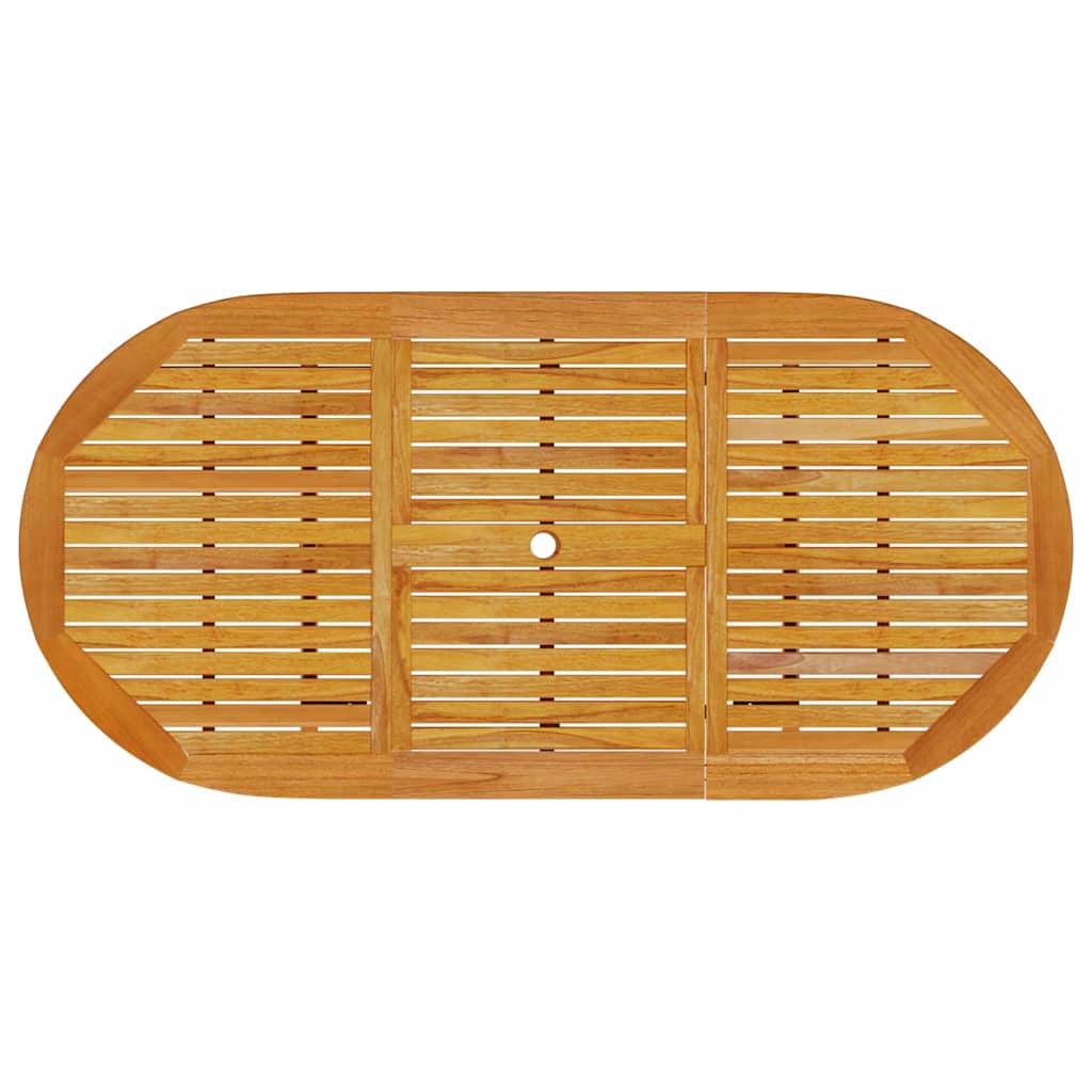 Set da Pranzo per Giardino 5 pz Marrone | homemem39