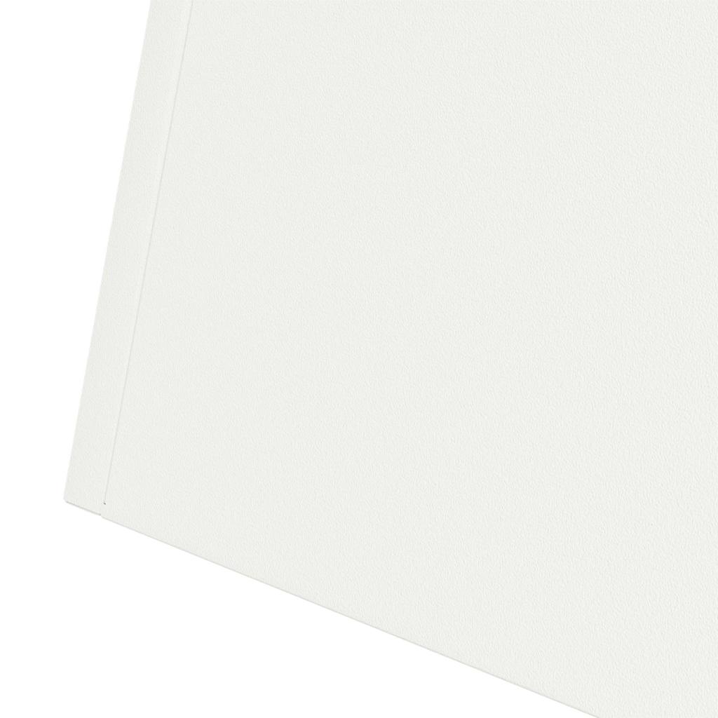 Vaso a Pilastro 2 pcs Bianco 35 x 35 x 73 cm