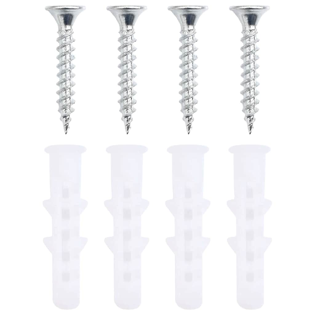 Porta asciugamani Nero 61 x 14,5 x 5 cm Acciaio inossidabile