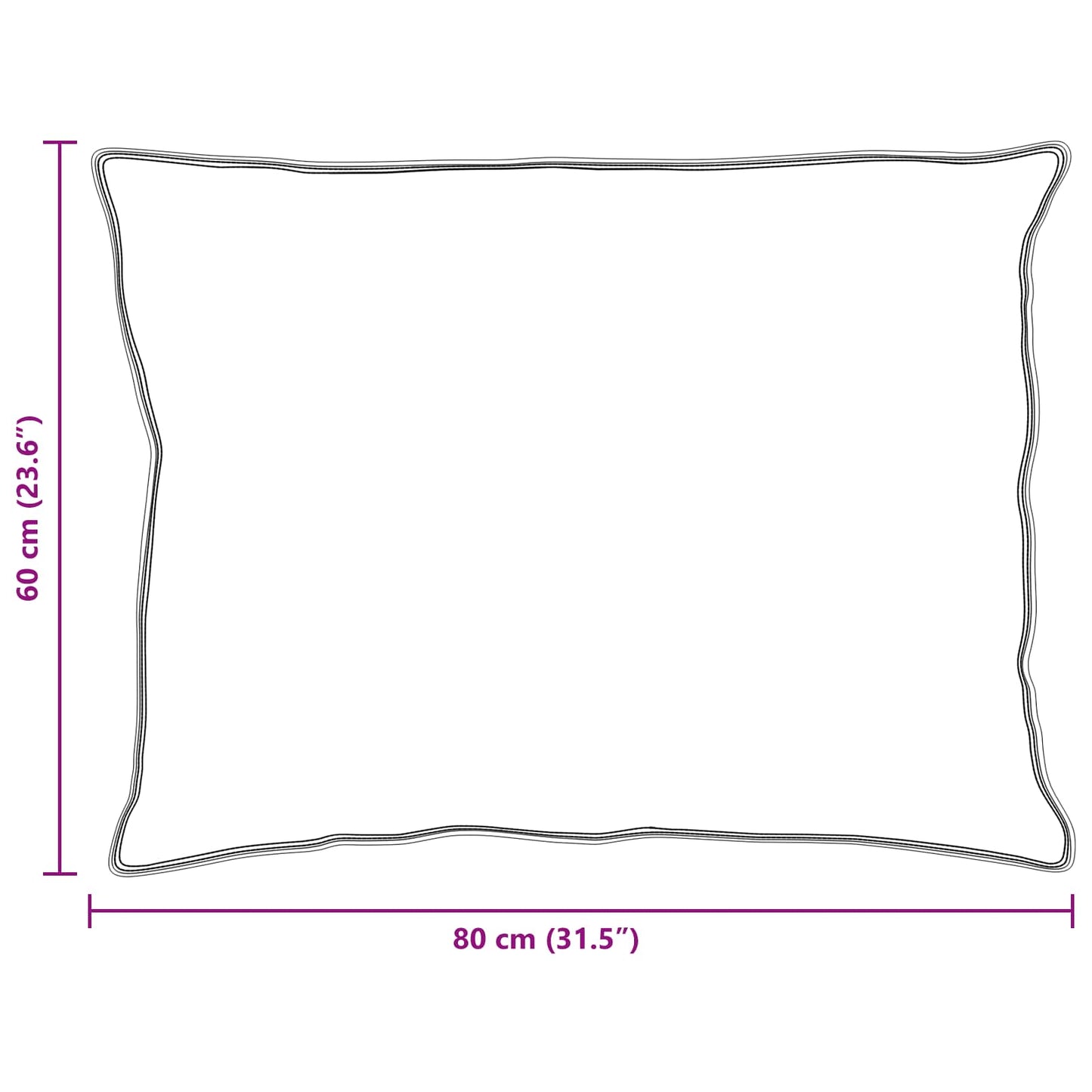 Piumone per tutte le stagioni 3 pcs Bianco Microfibra