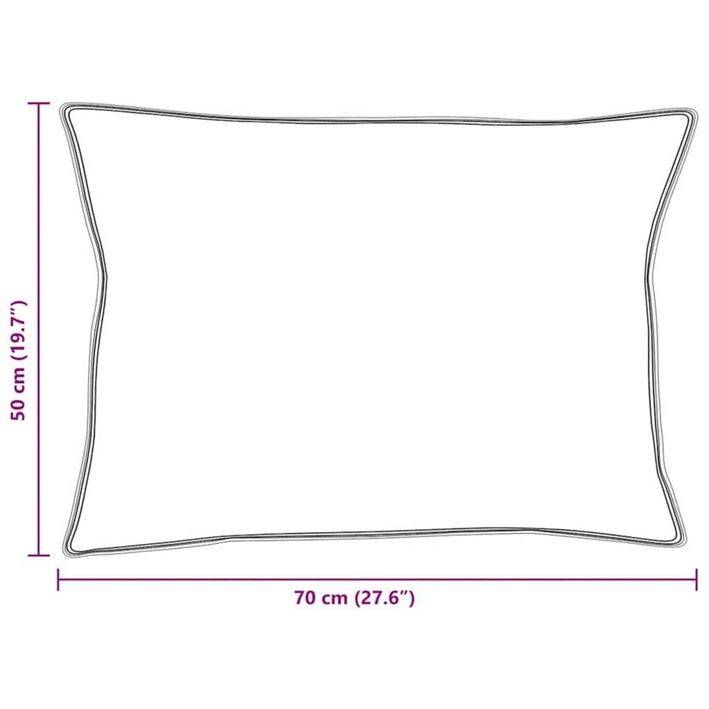 Duvet Invernale con cuscino 3 pcs Bianco Microfibra | homemem39