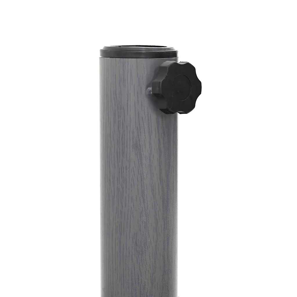 Base per Ombrello da Esterno Aspetto legno grigio scuro - homemem39