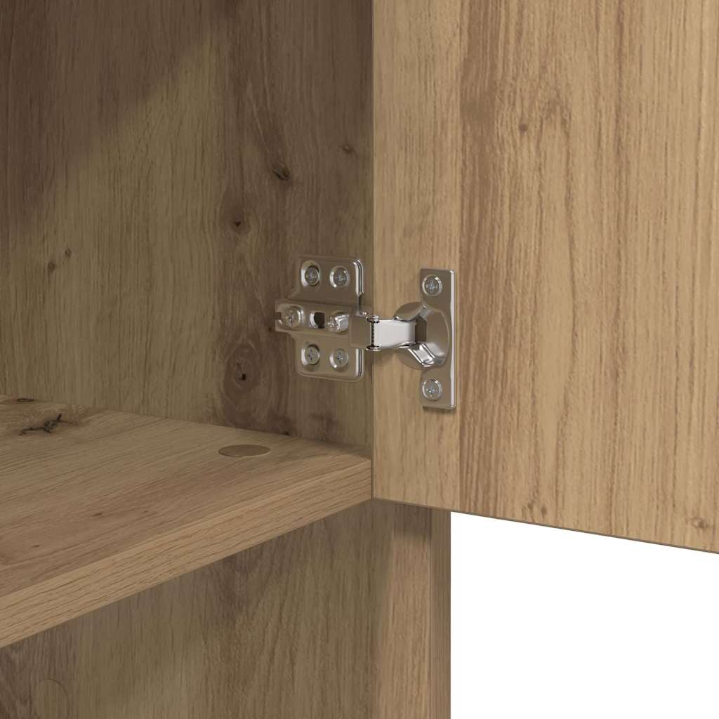 Credenza Rovere artigianale 97 x 29 x 75 cm Legno multistrato