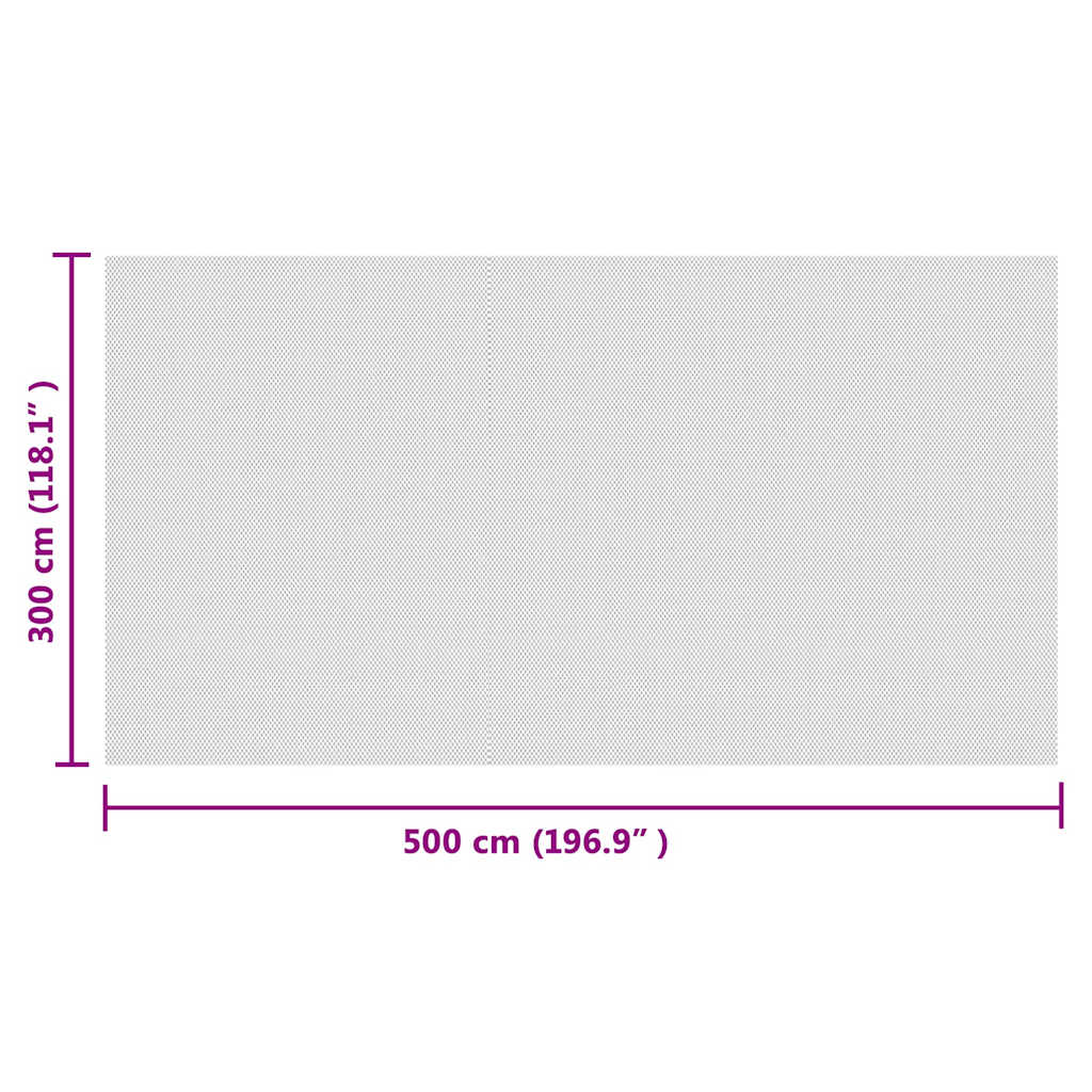 Rete Insetticida Bianco 3 x 5 m Polietilene