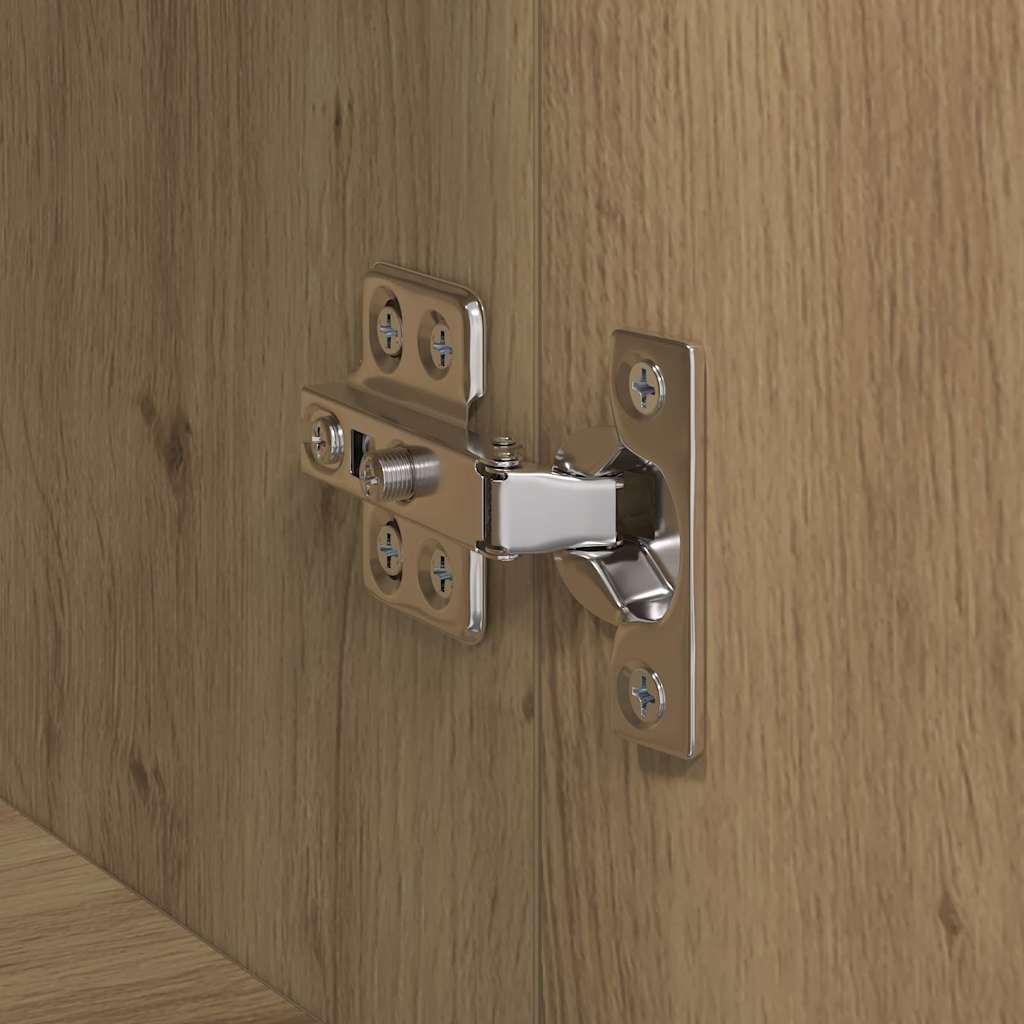 Mobile per Ufficio con porta Legno vecchio 60 x 32 x 115 cm