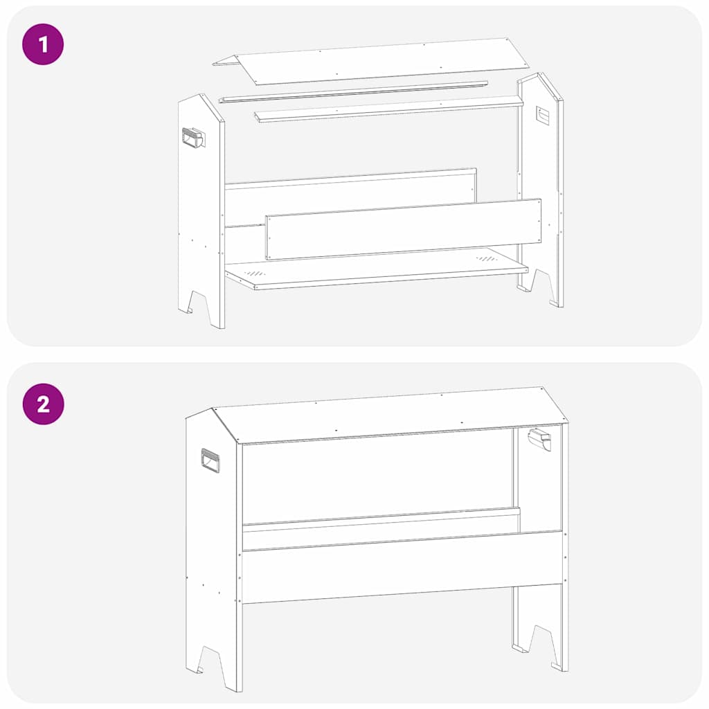 Abbeveratoio per bestiame Verde oliva 79 x 35 x 62 cm | homemem39