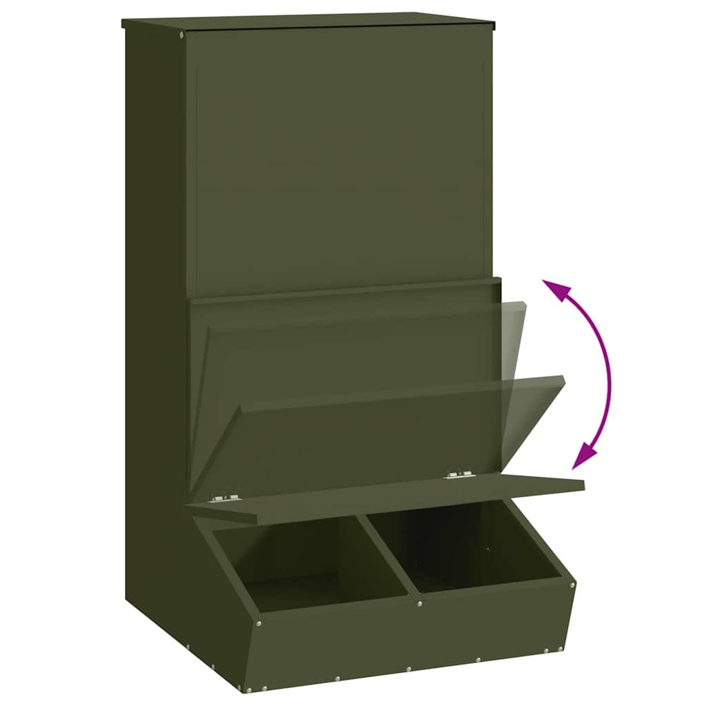 Nutriente per Maiali Verde oliva 55 x 51 x 91,5 cm