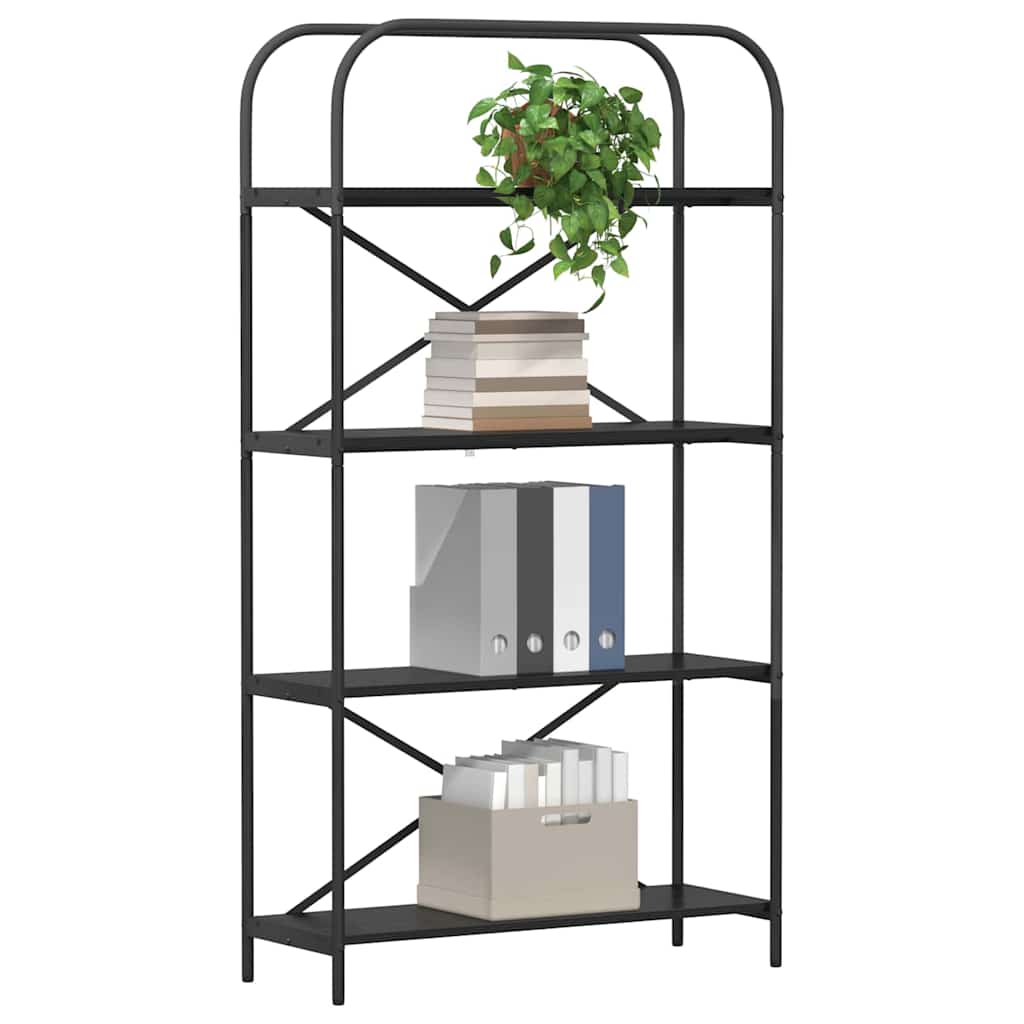 Libreria 4 livelli 80 x 30 x 146 cm Legno ingegnerizzato - homemem39