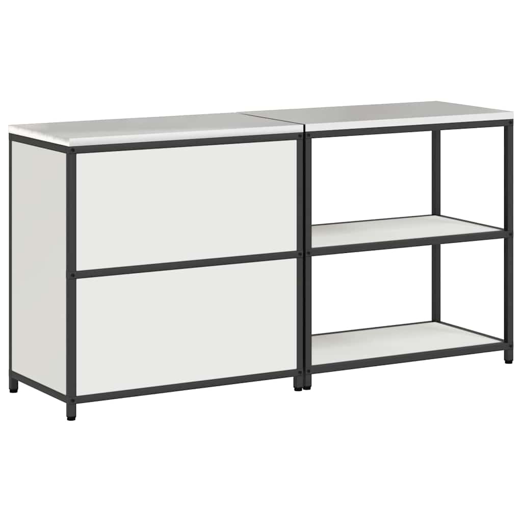Set di Stoccaggio per Cucina HATTEM 2 pcs Bianco