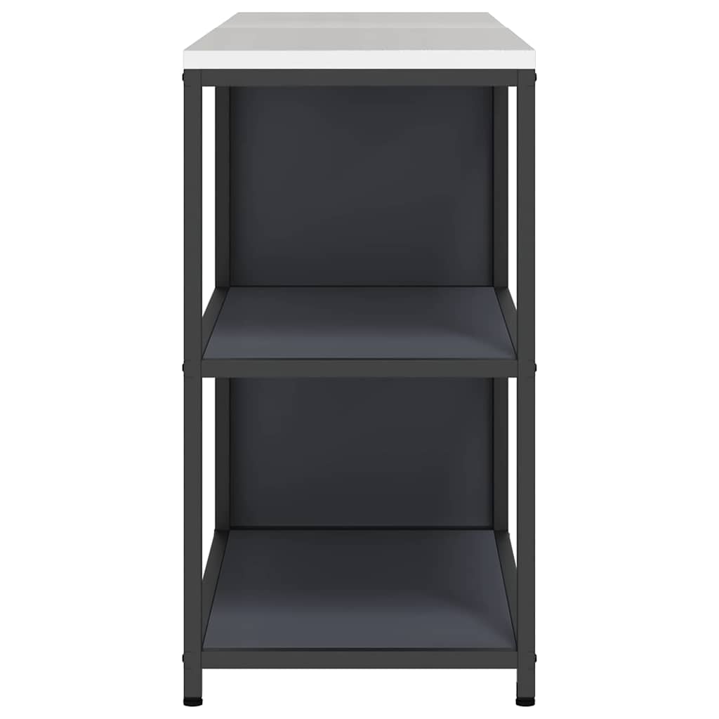 Set di Stoccaggio per Cucina con lo scaffale 2 pcs Antracite | homemem39
