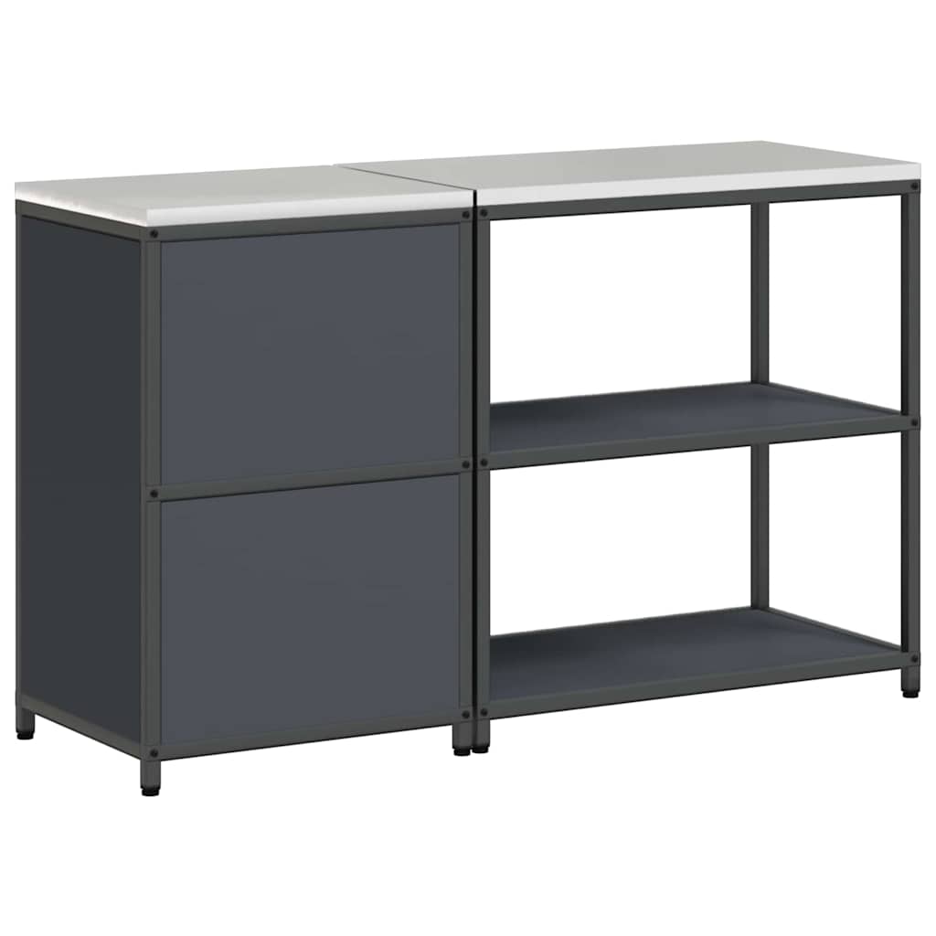 Set di Stoccaggio per Cucina HATTEM 2 pcs Antracite
