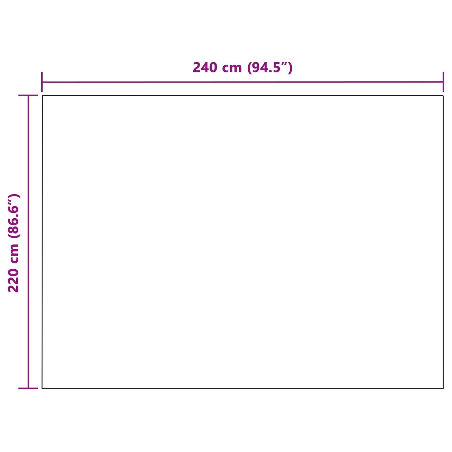 Coperte da Pile 24 pcs Rosa 240 x 220 cm Panno