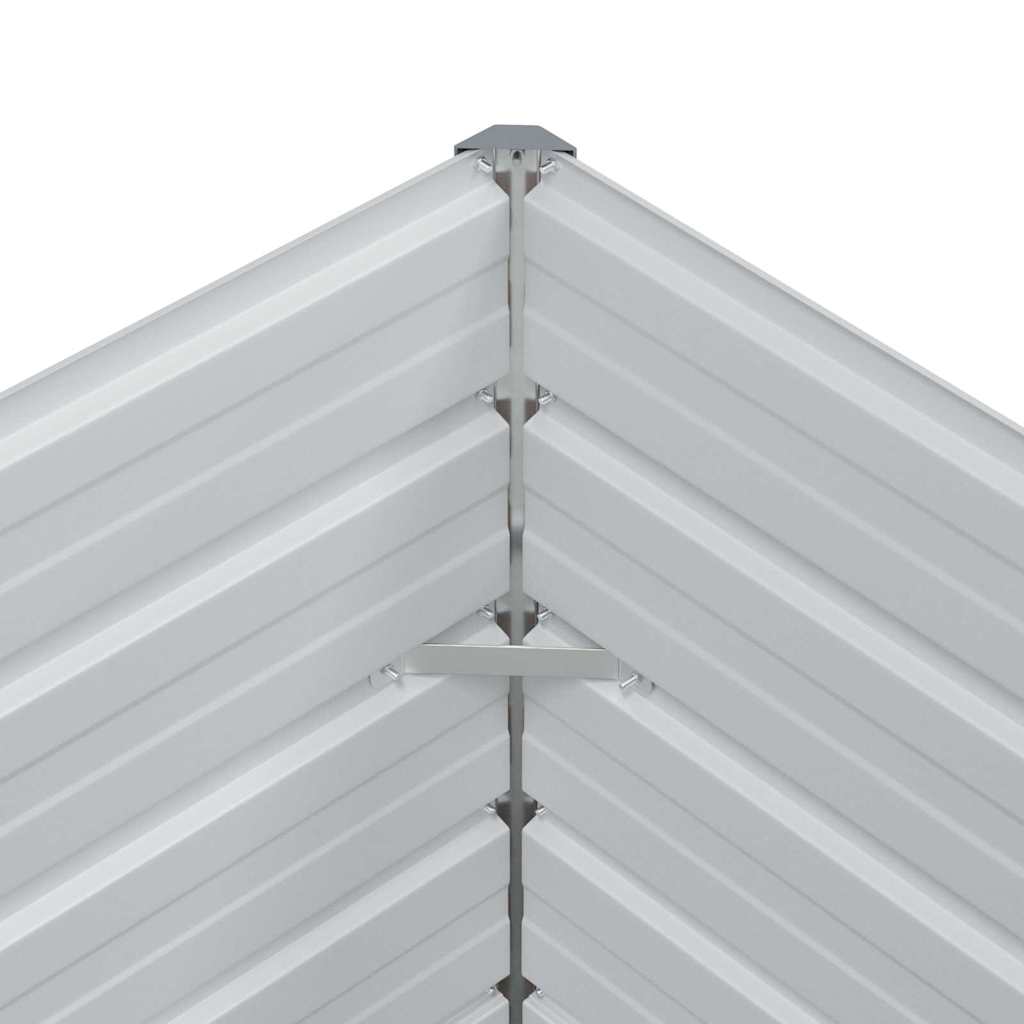 Letto rialzato da giardino Marrone Chiaro 100 x 100 x 77 cm | homemem39