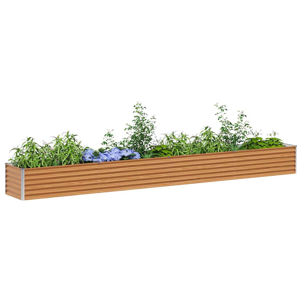 Letto rialzato da giardino Marrone Chiaro 390 x 50 x 36 cm - homemem39
