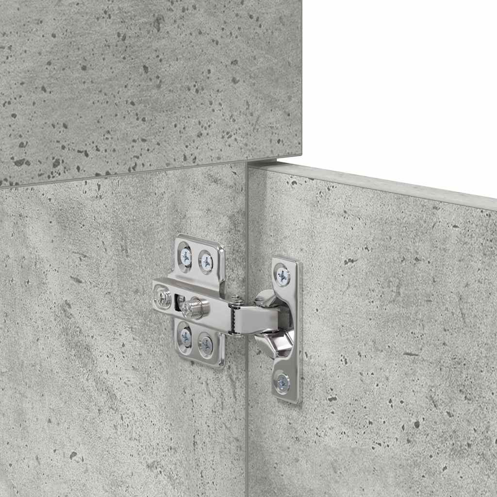 Armadio sottolavello Grigio cemento Legno ingegnerizzato | homemem39