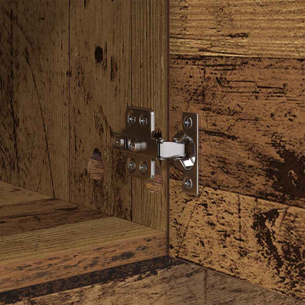 Tavolino da salotto con cassetto Legno vecchio 102 x 50 x 36cm | homemem39