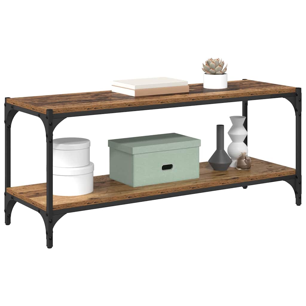 Mobile TV Legno vecchio 100x33x41cm | homemem39