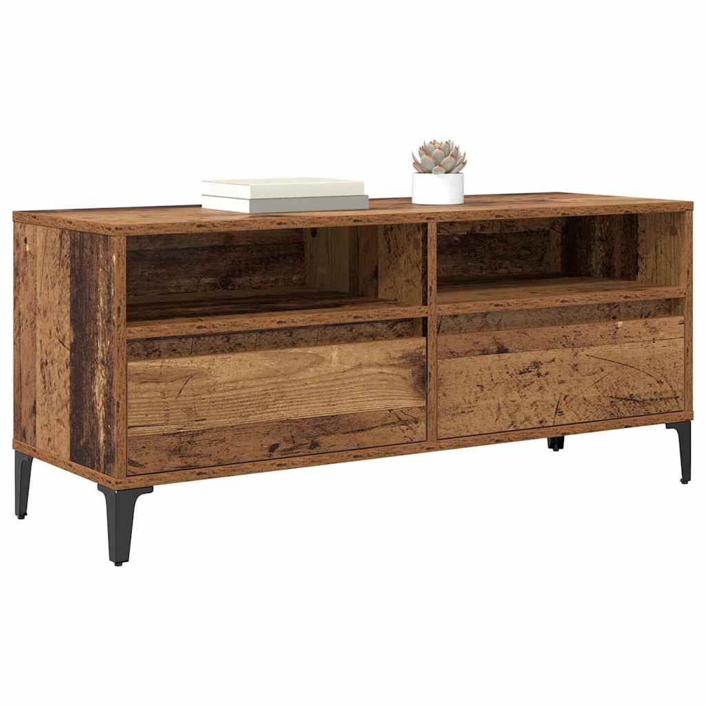 Mobile TV con cassetto Legno vecchio 100 x 34,5 x 44,5 cm - homemem39