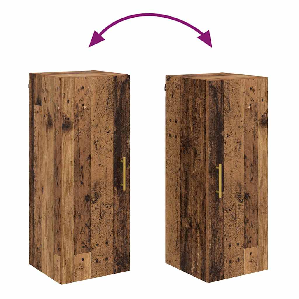 Pensile Legno vecchio 34,5 x 34 x 90 cm Legno multistrato | homemem39