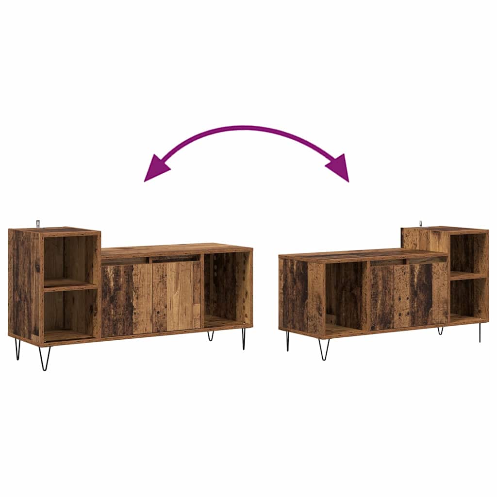 Mobile TV 100 x 35 x 55 cm Legno vecchio Legno ingegnerizzato