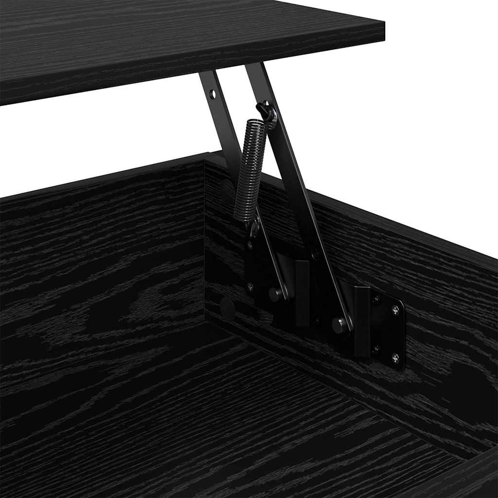 Tavolino da salotto Rovere Nero 100 x 50 x 50 cm | homemem39