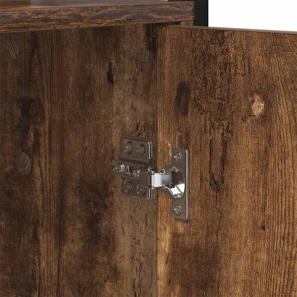 Armadio per Libri Rovere fumé 60 x 24 x 161 cm