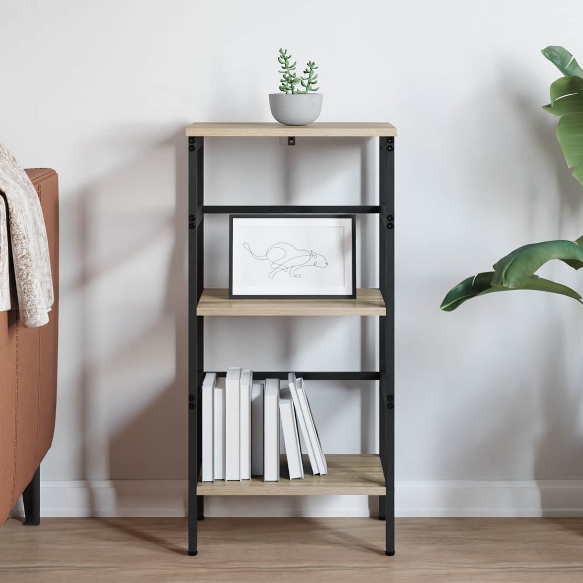 Libreria 2 livelli Legno ingegnerizzato
