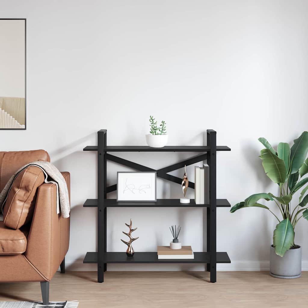 Libreria 3 livelli 100 x 33,5 x 102 cm Legno ingegnerizzato | homemem39