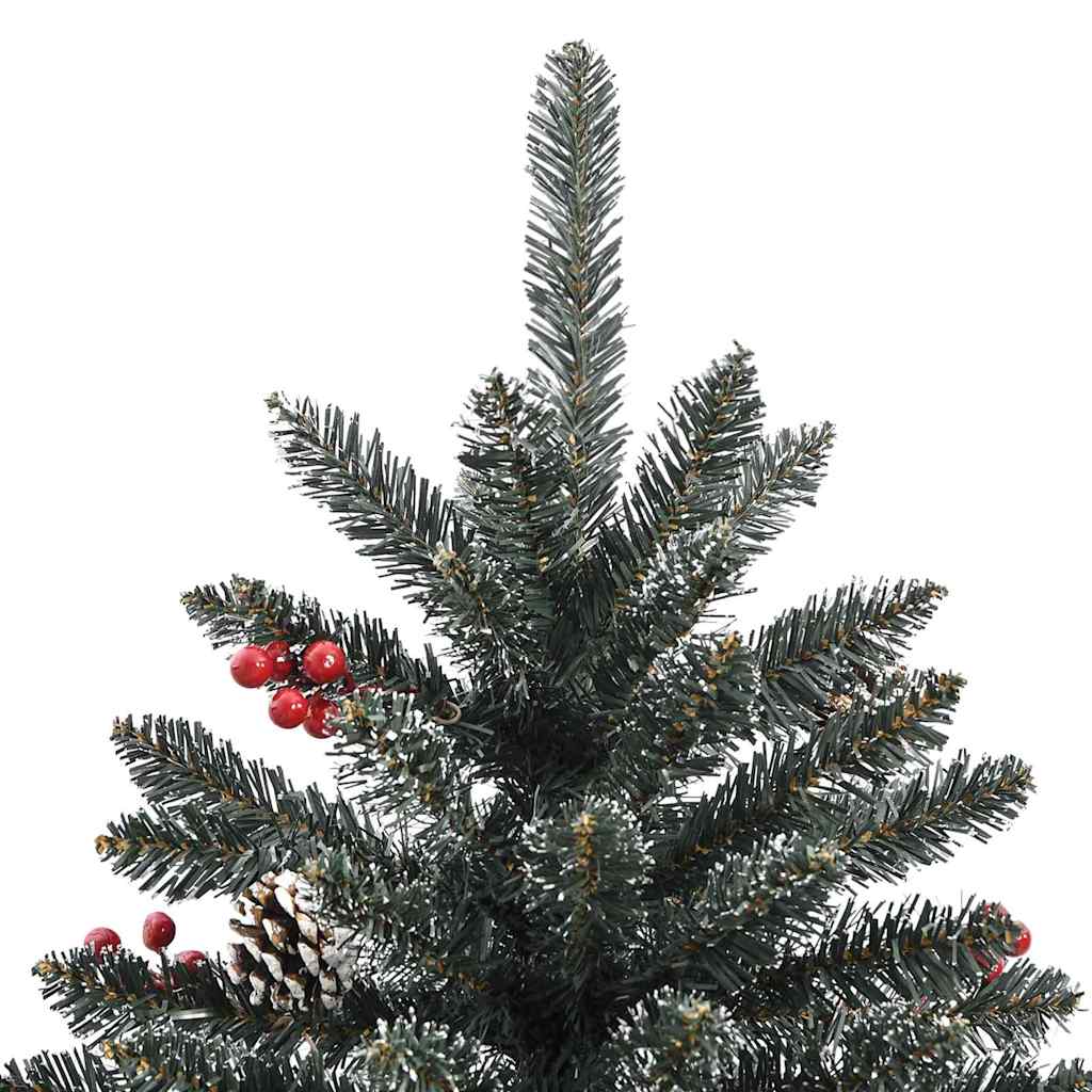 Albero di Natale artificiale con 300 LED Verde 240 cm