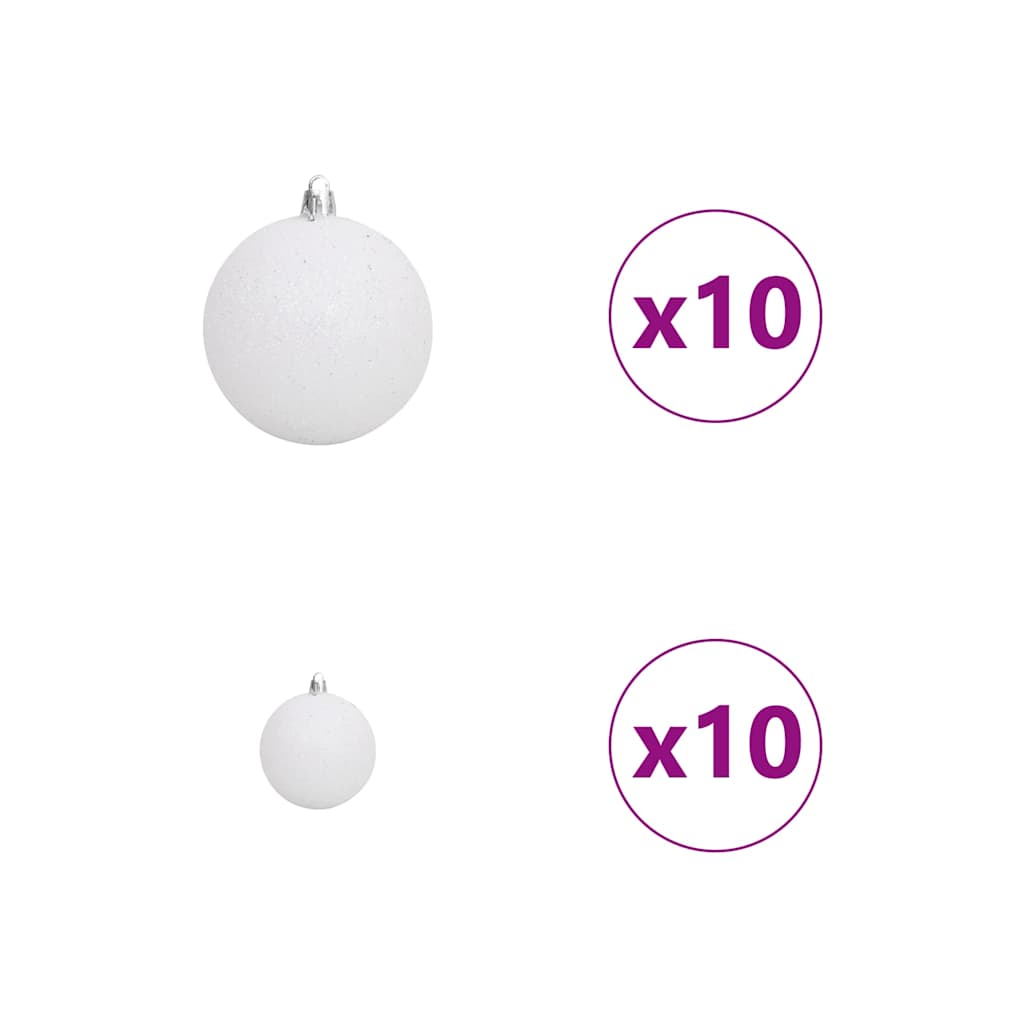 Albero di Natale artificiale Bianco 180 cm | homemem39