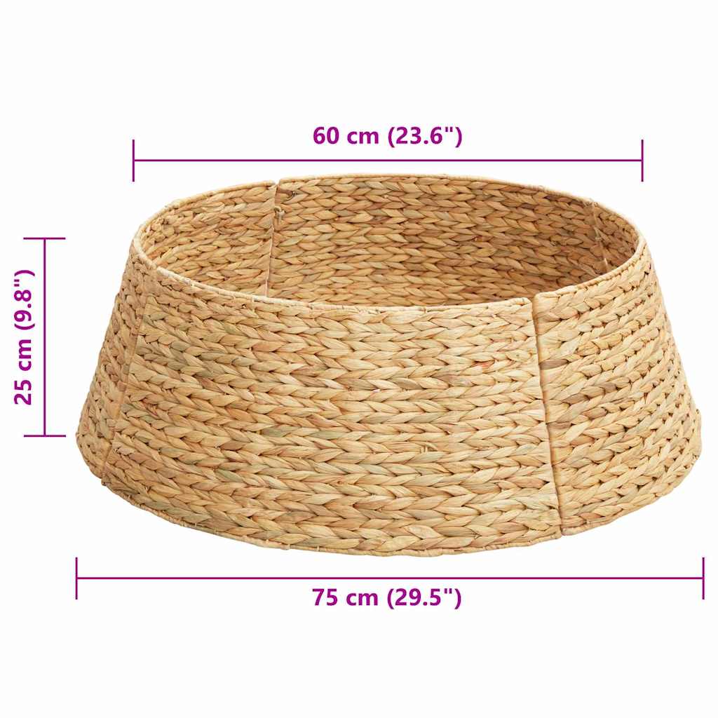 Collare per Albero di Natale Marrone 75 x 75 x 25 cm