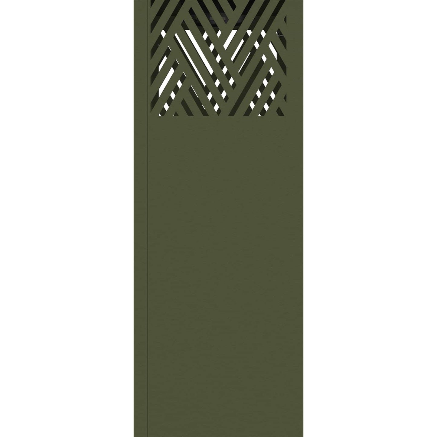 Faro LED solare per sentieri 2 pcs Verde oliva