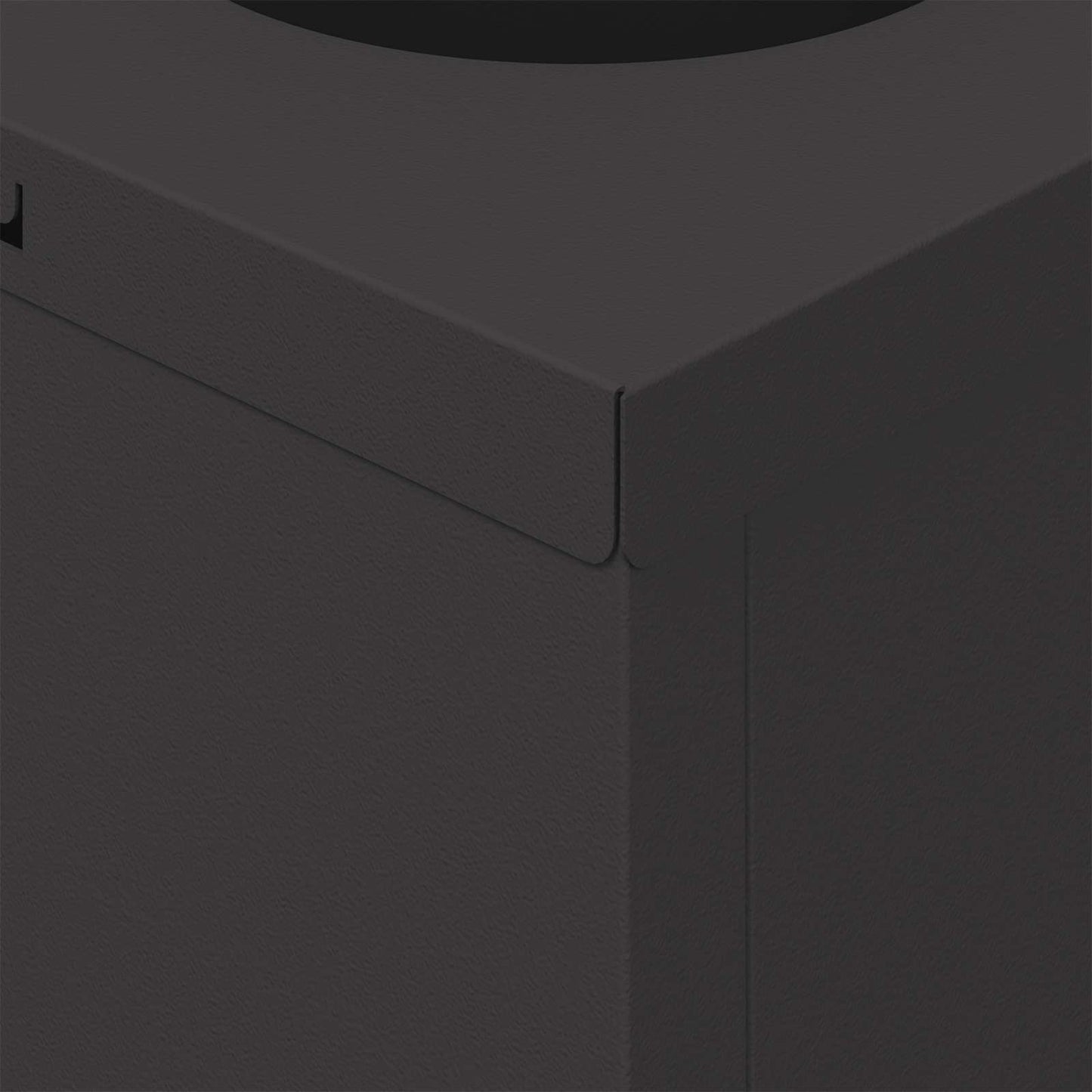 Faro LED solare per sentieri 2 pcs Nero