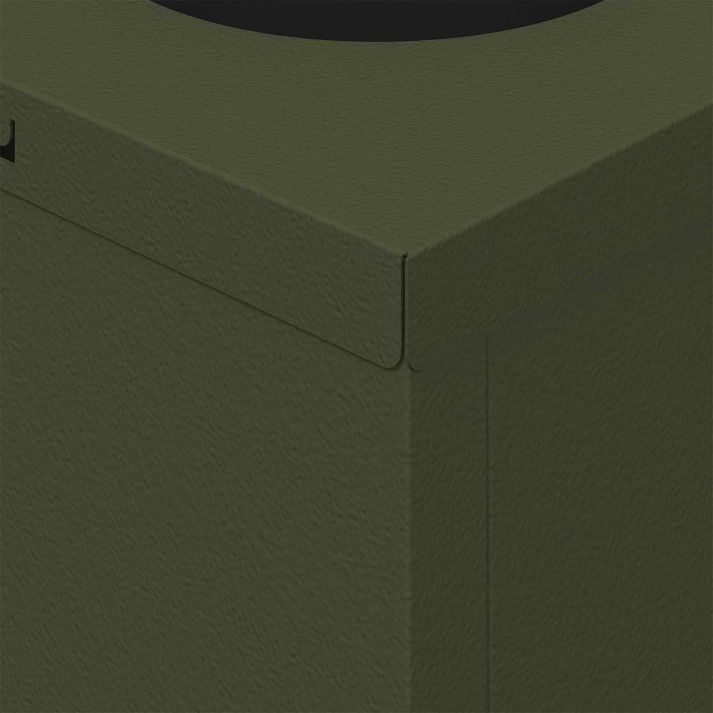 Faro LED solare per sentieri 2 pcs Verde oliva | homemem39