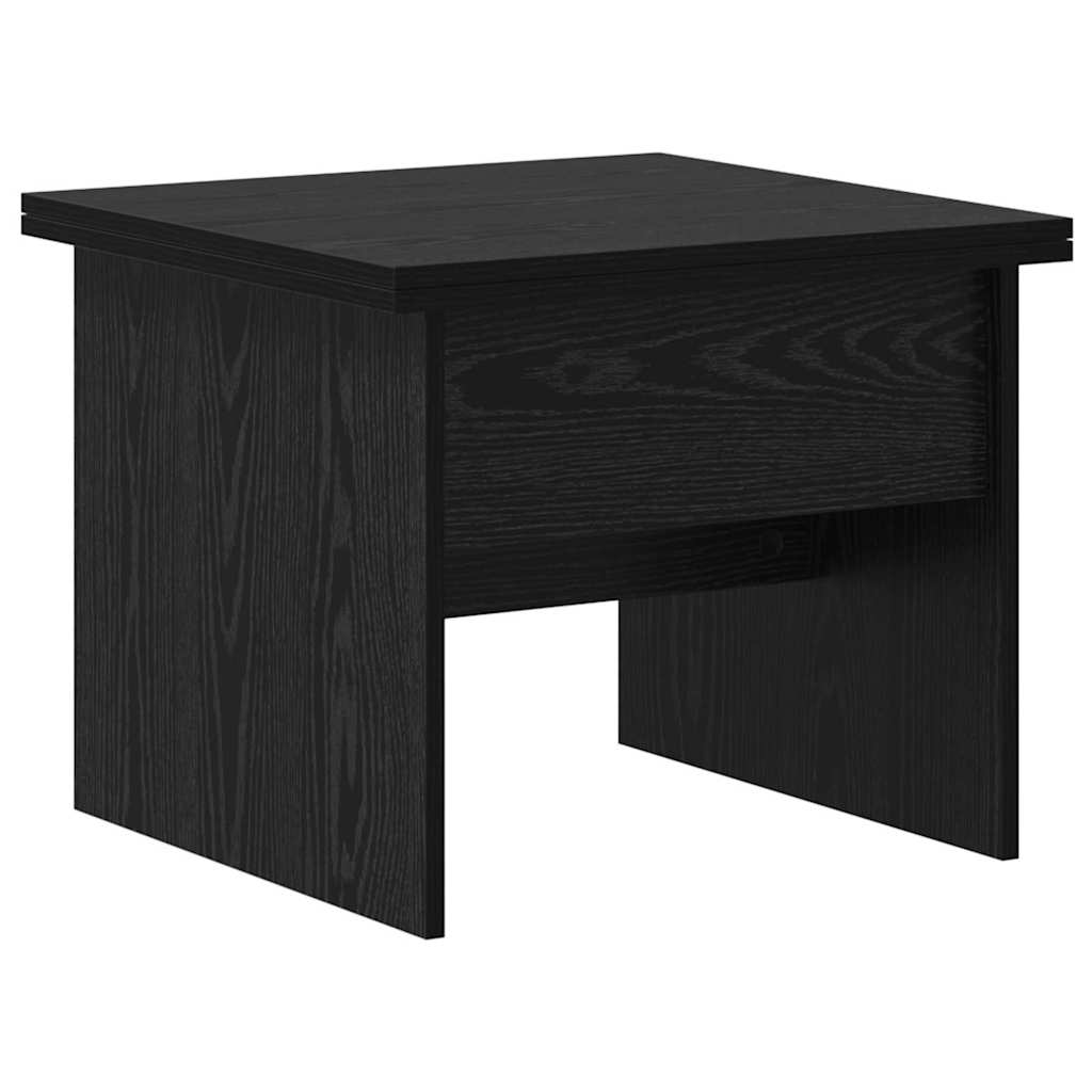 Tavolino da salotto Rovere Nero 55 x 54,5 x 45 cm