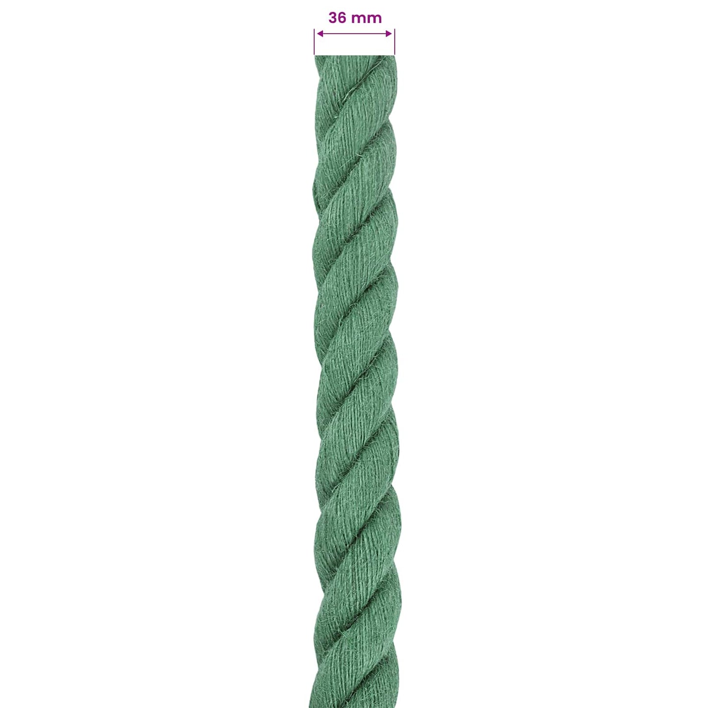 Corda di Juta Verde 100% juta Tossa | homemem39
