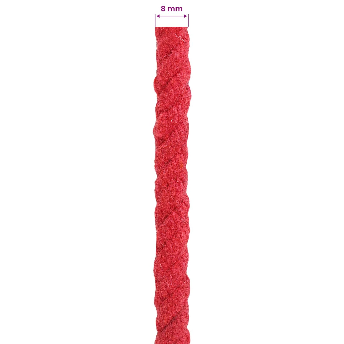 Corda Rosso 0,8 x 0,8 x 25000 cm Cotone | homemem39