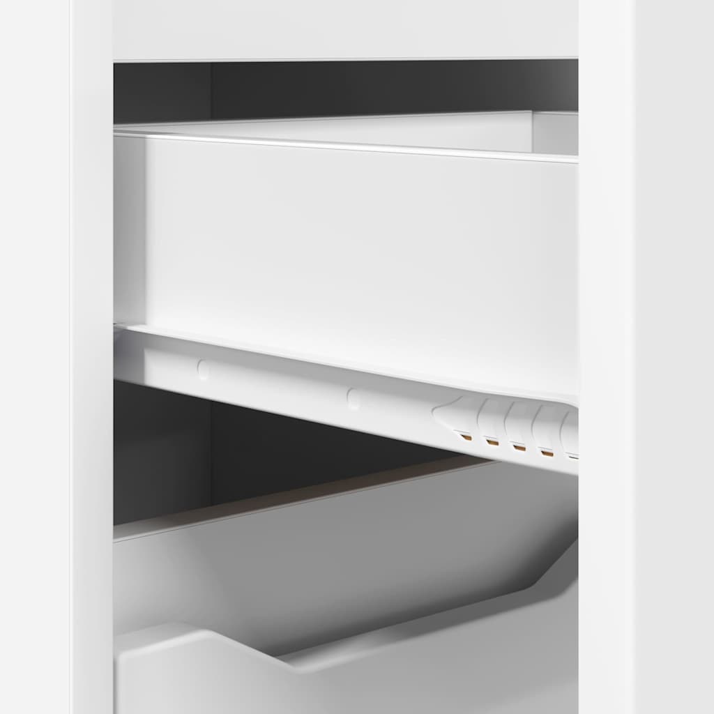 Mobile da Bagno Bianco 30,5 x 30 x 101 cm Legno multistrato | homemem39