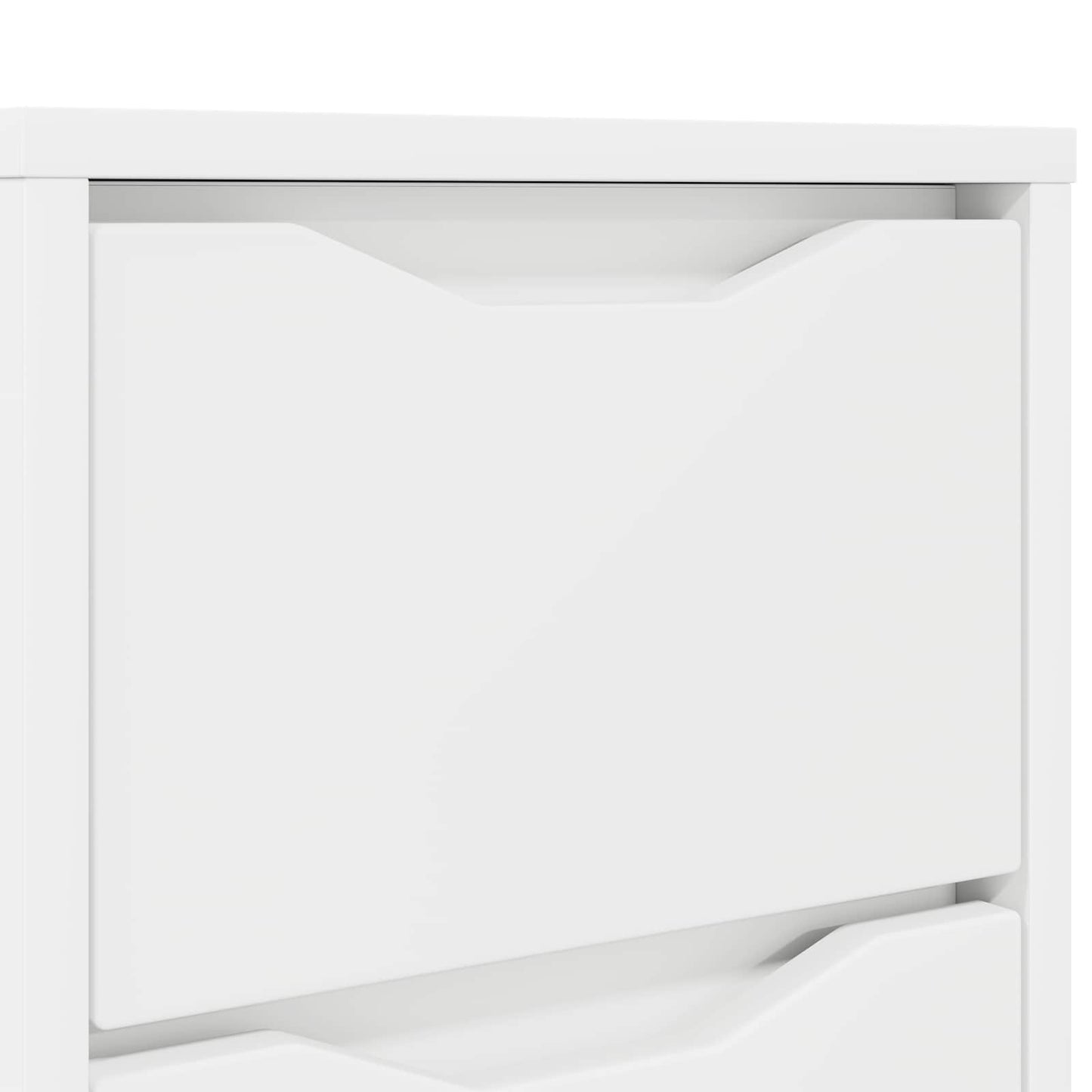 Comodini 2 pz Bianco 30,5 x 30 x 43 cm Legno ingegnerizzato