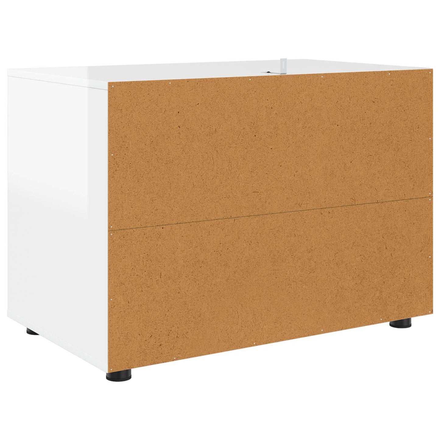 Armadio 80 x 48 x 57 cm Legno ingegnerizzato Bianco Lucido