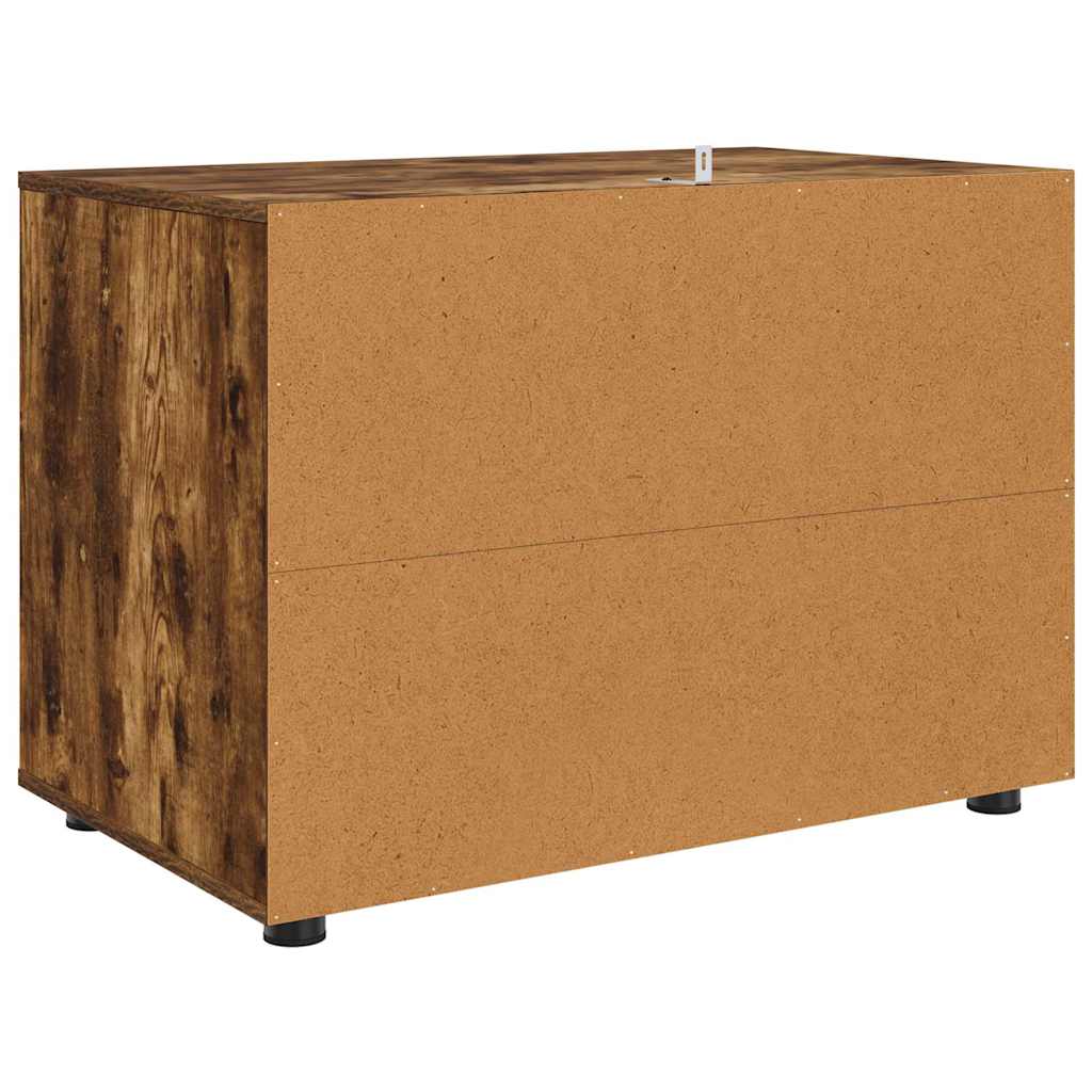 Armadio Rovere fumé 80 x 48 x 57 cm Legno multistrato | homemem39