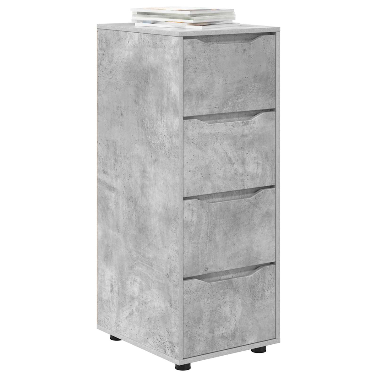 Armadio 40 x 48 x 105 cm Legno ingegnerizzato Grigio cemento | homemem39