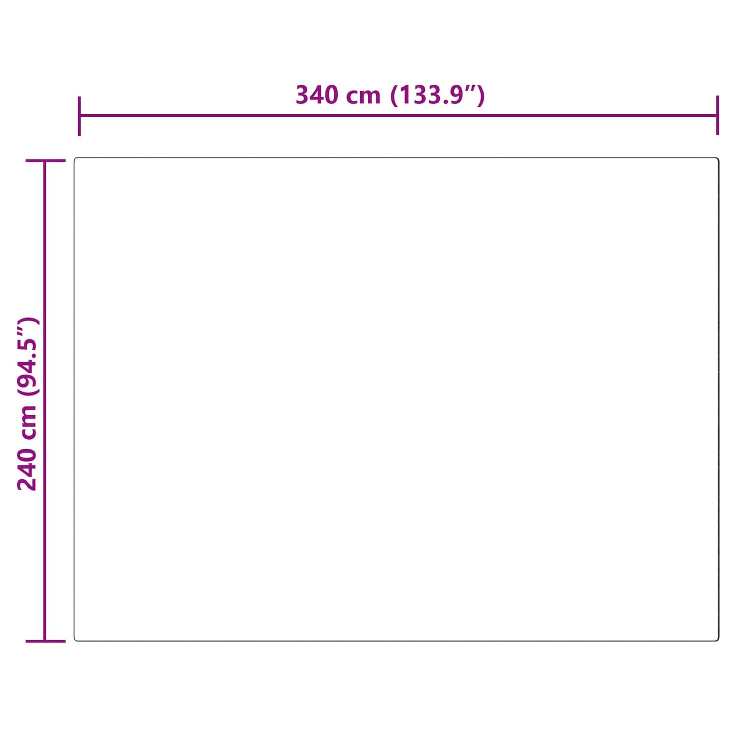 Tappeto in finta TAFALLA Grigio 240 x 340 cm Poliestere | homemem39