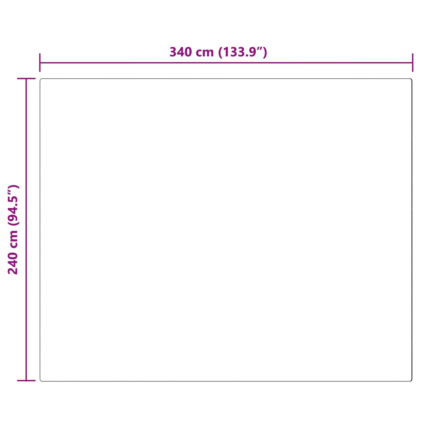 Tappeto in Pelliccia Sintetica di Coniglio Olite Antracite