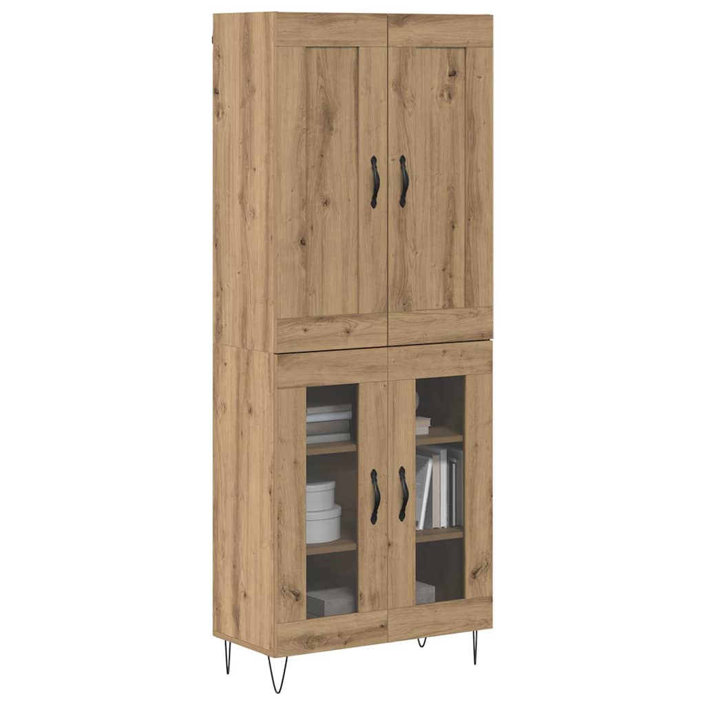 Credenza Rovere artigianale 69,5 x 34 x 180 cm - homemem39