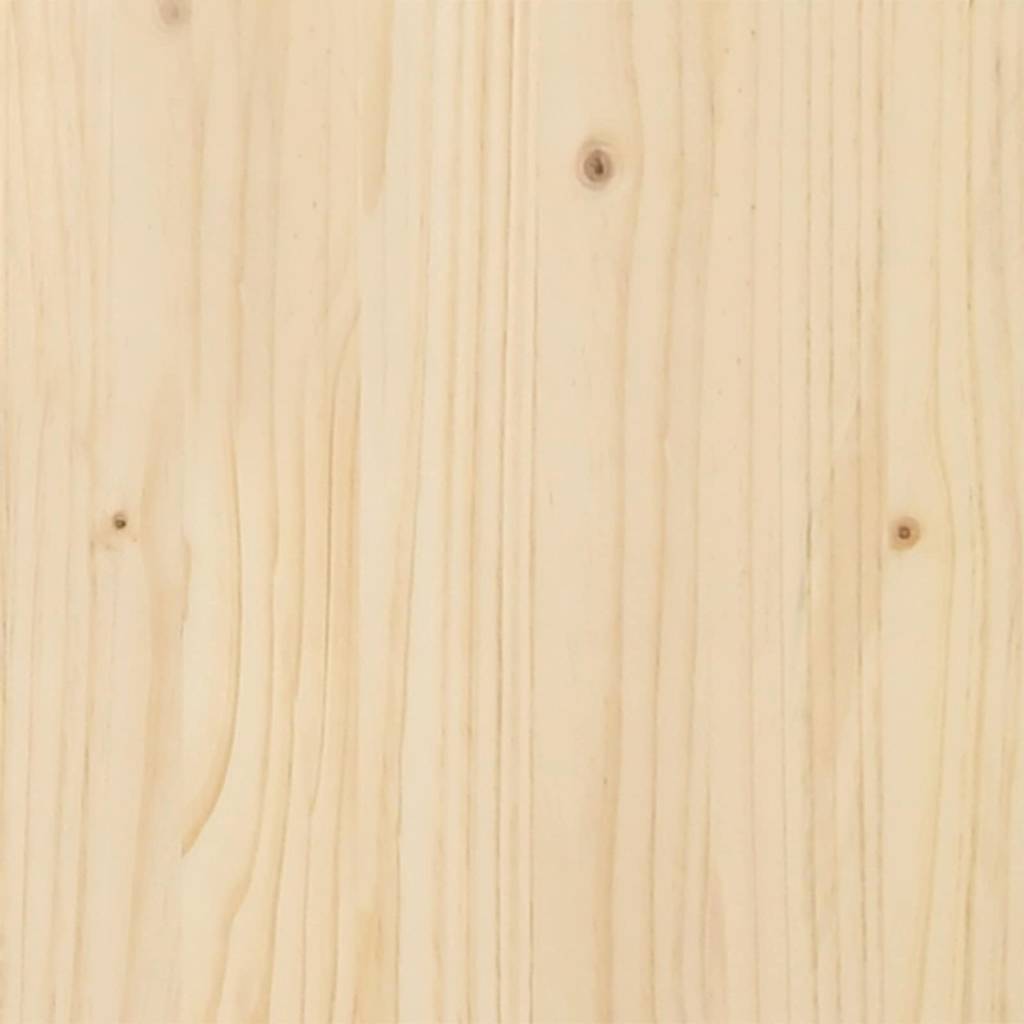 Albero di Natale in legno con supporto Naturale 125 cm